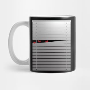 Monster in the Blinds Mug